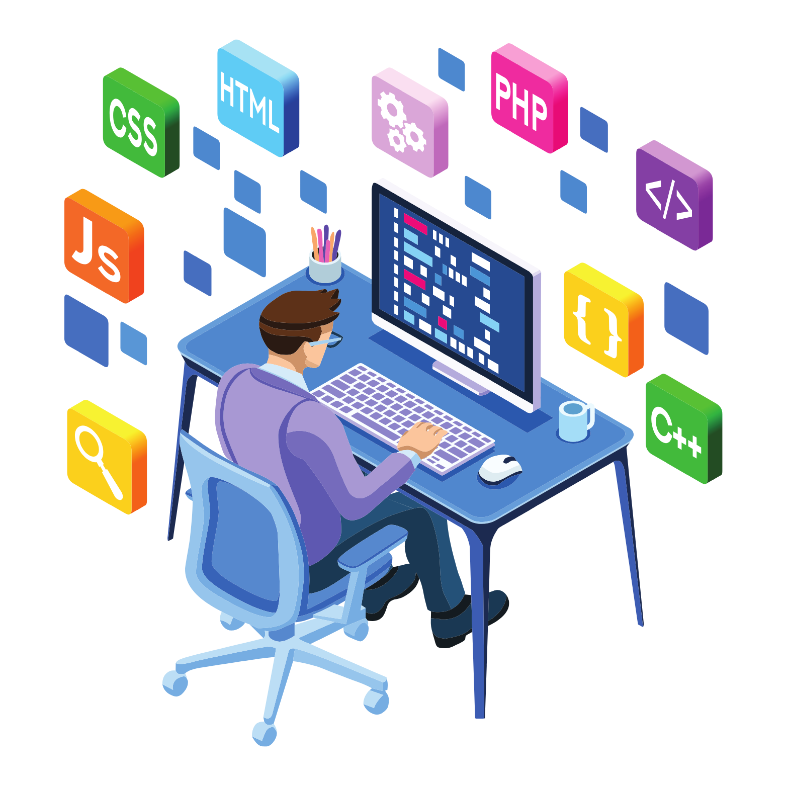 Cyber Innovation Illustration